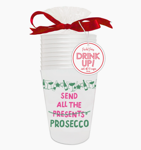 Send All The Prosecco Holiday Cupstack