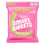 Smart Sweet, Healthy Sourmelon bites, Gummy Bears, Low Sugar, Plant based