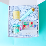Birthday Party box, milestone birthday, colorful birthday