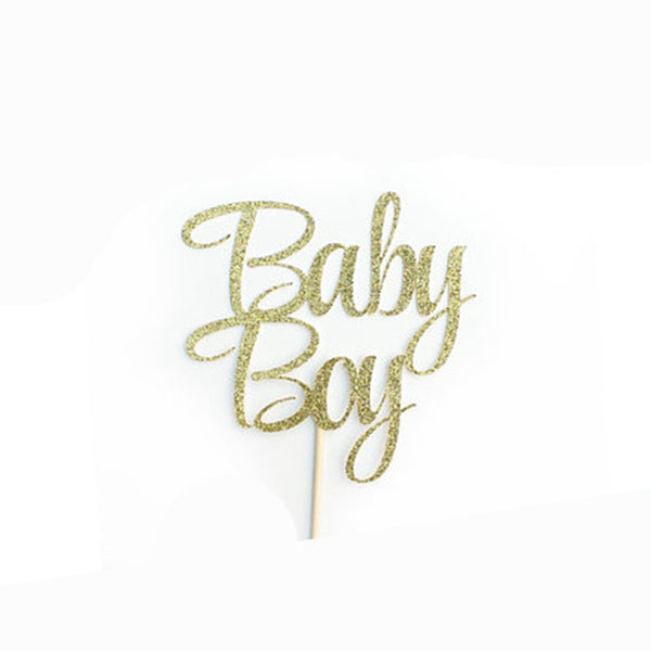 Buy It's a boy cake topper with baby bear Online in India