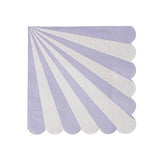Lavender Stripe Large Napkins