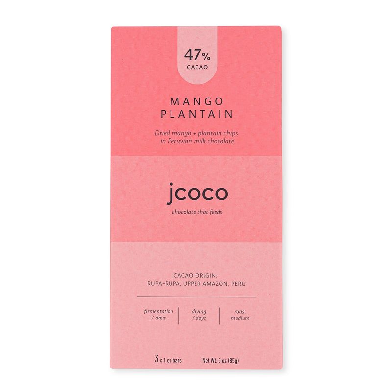 jcoco chocolate mango plantain