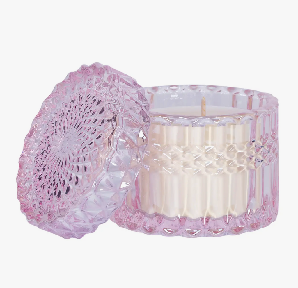 Peony Petite Shimmer Candle