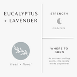 Eucalyptus + Lavender Candle