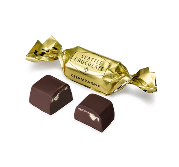 Seattle Chocolate Champagne Truffles, Confete Party Box