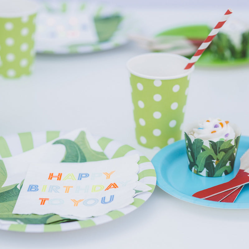 Apple Green Party Cups