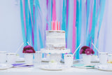 Pink Shimmer Birthday Candles 