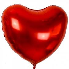 36" Red Foil Heart Balloon
