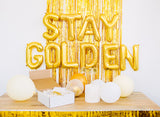 golden party, stay golden, party in a box, gift box