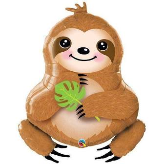 Sloth Sweet Mylar Balloon