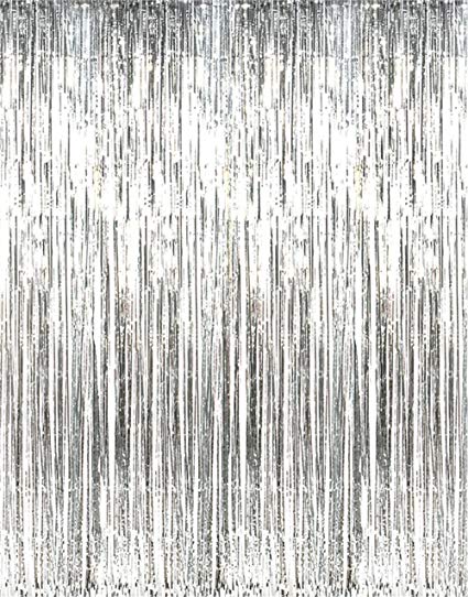 Metallic Foil Curtain Streamers