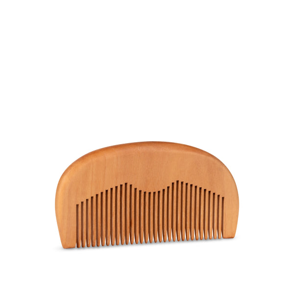 CRUX Supply Co wooden beard comb